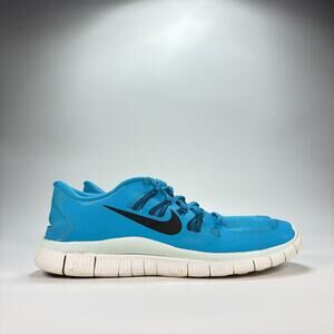 Nike Free 5.0 Blue Running Shoes Lightweight Trainers 579959-403 Men’s Size 11.5